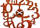 Horloge murale design Pip de Koziol