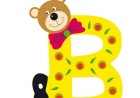 lettre alphabet bois pour bébé