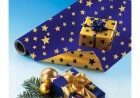 rouleau papier cadeau etoiles