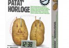 fabriquer une horloge patate