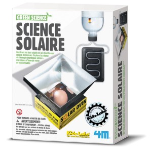 jeu experience scientique four solaire