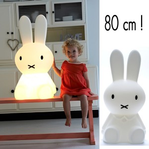 lampe miffy géante