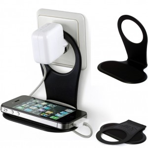 porte telephone portable pliable noir