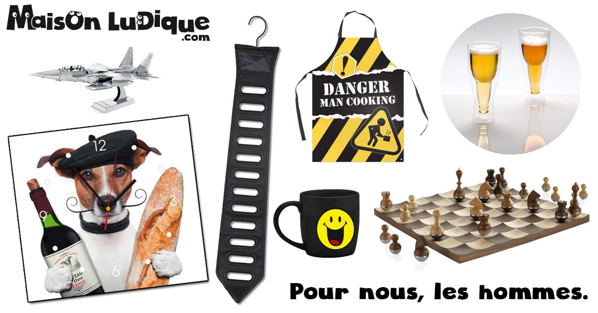 Quel cadeau offrir à un homme à Noël ? Le blog de Maison Ludique déco, cadeaux, objets